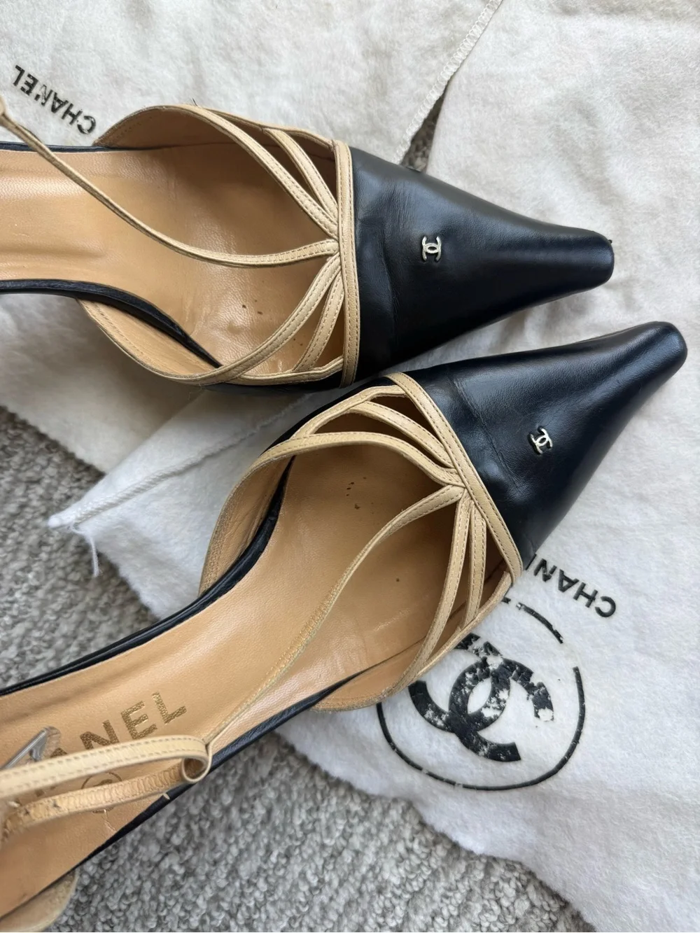 CHANEL heels vintage *BELLA HADID*